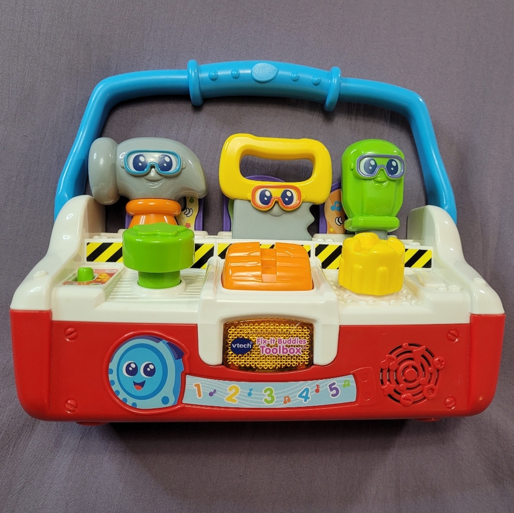 ✨️3/$25✨️ Vtech Interactive Learning Toolbox For Toddlers And Babies